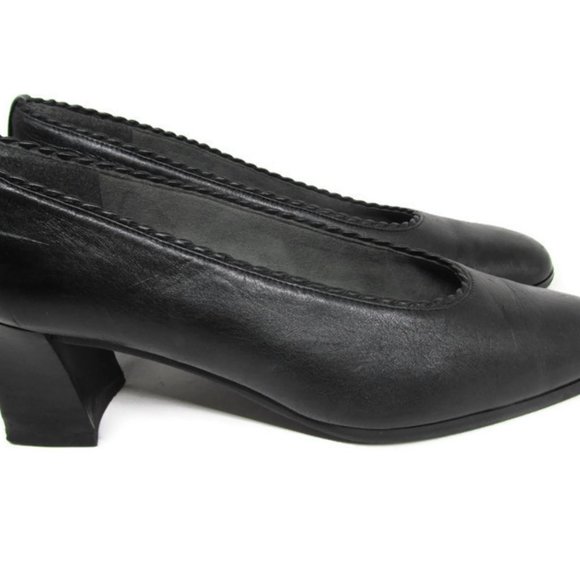 Stuart Weitzman women Size 8 N Black Fashion Pump - Picture 6 of 10